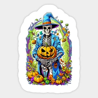 Undead Halloween Sticker